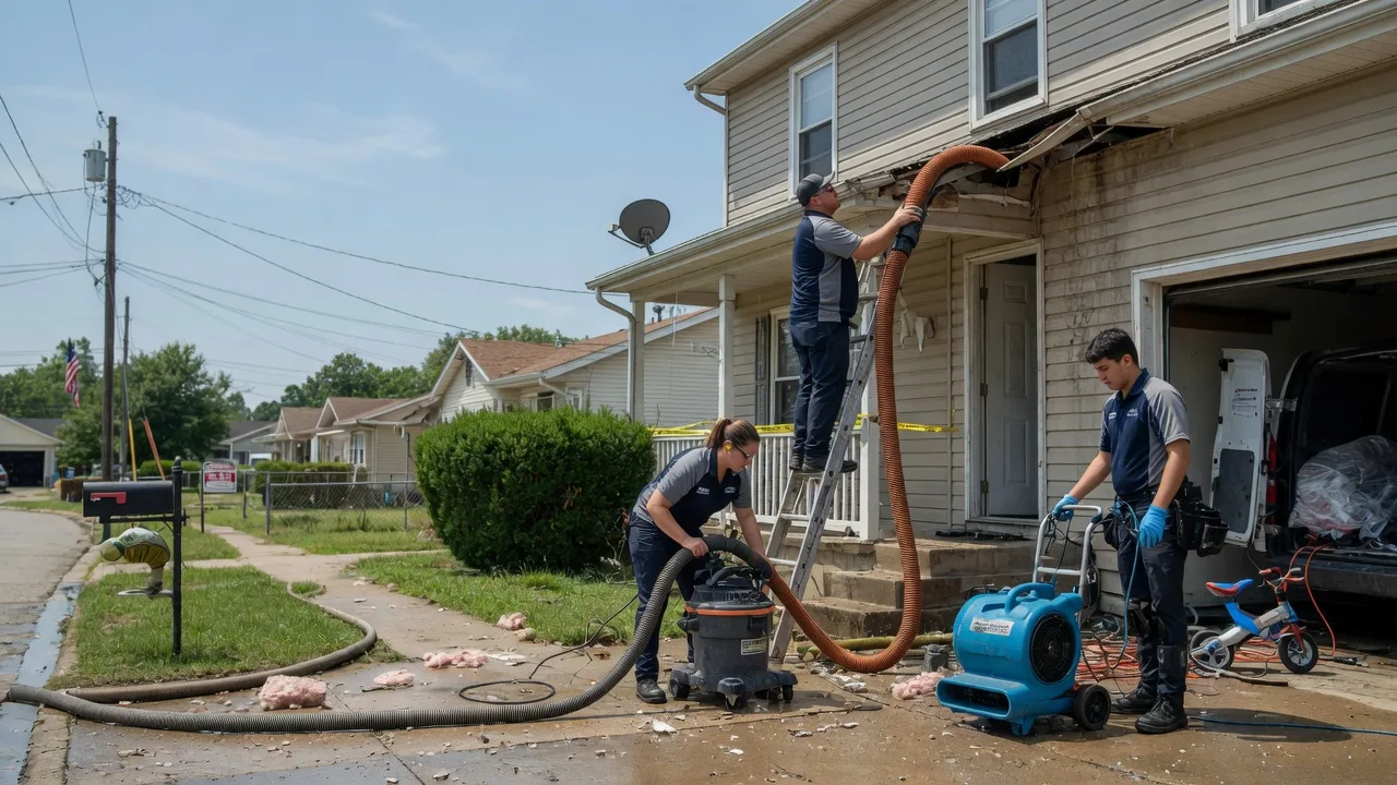 Water Damage Restoration in La Rue, OH near me